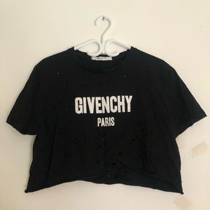 Givenchy crop top